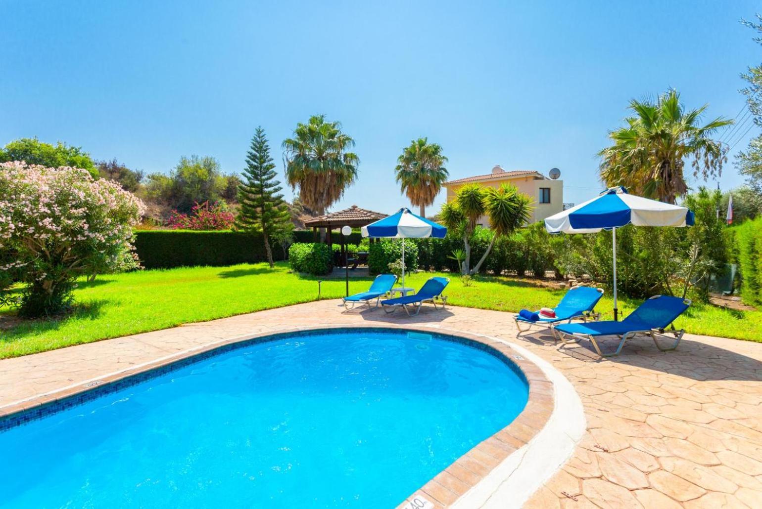 Villa Halima Fostira Polis Екстер'єр фото
