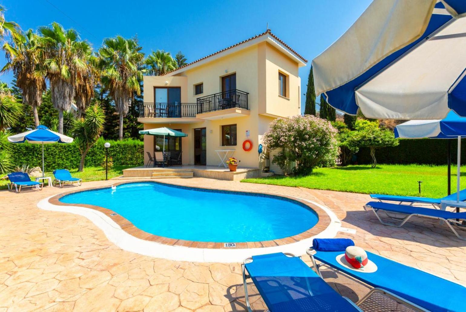 Villa Halima Fostira Polis Екстер'єр фото